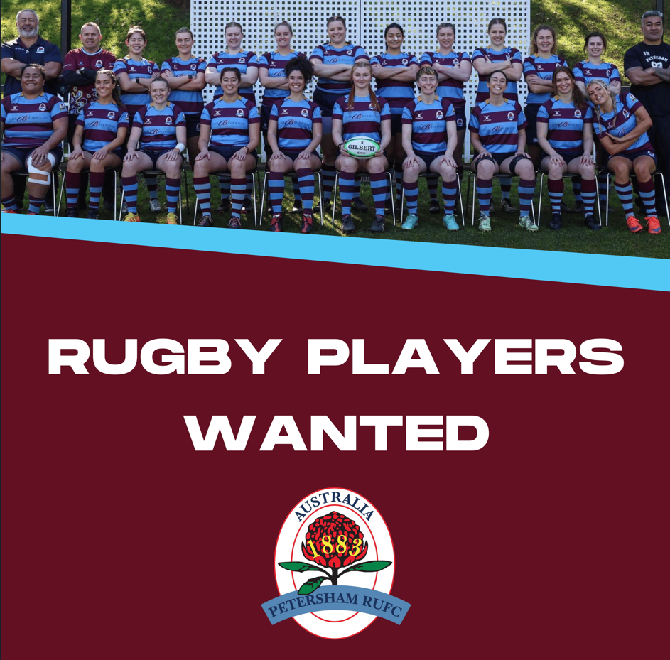 Join Petersham Women's Rugby in 2025