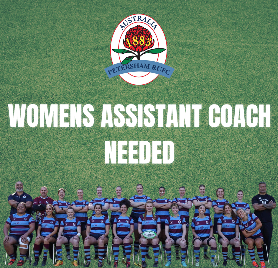 Assistant Coaches Wanted for Petersham Women's Rugby